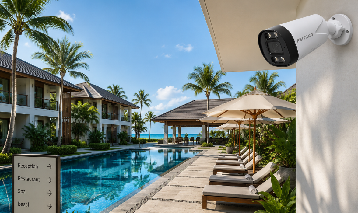 Camera giám sát an ninh tại Resort