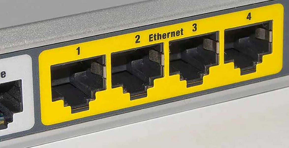 Hình dạng cổng Ethernet