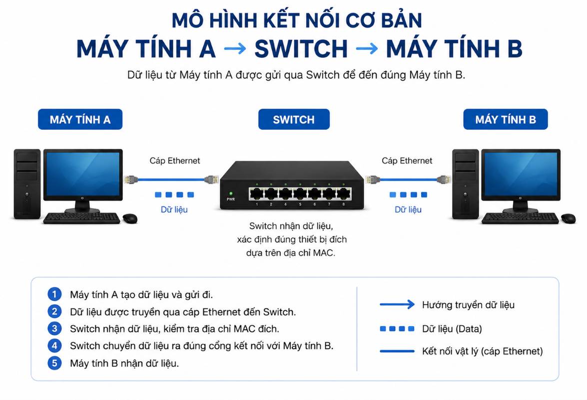 Mô hình kết nối cơ bản
