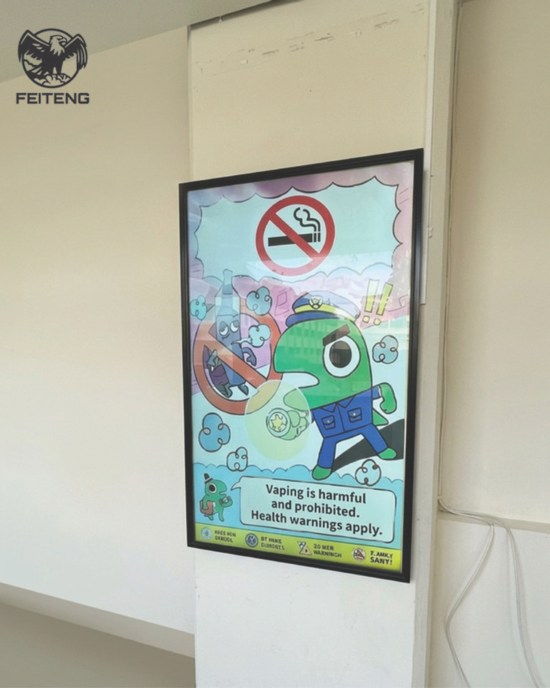 Màn hình quảng cáo treo tường Nugens
