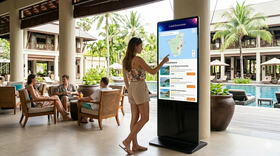 Màn hình quảng cáo cảm ứng
