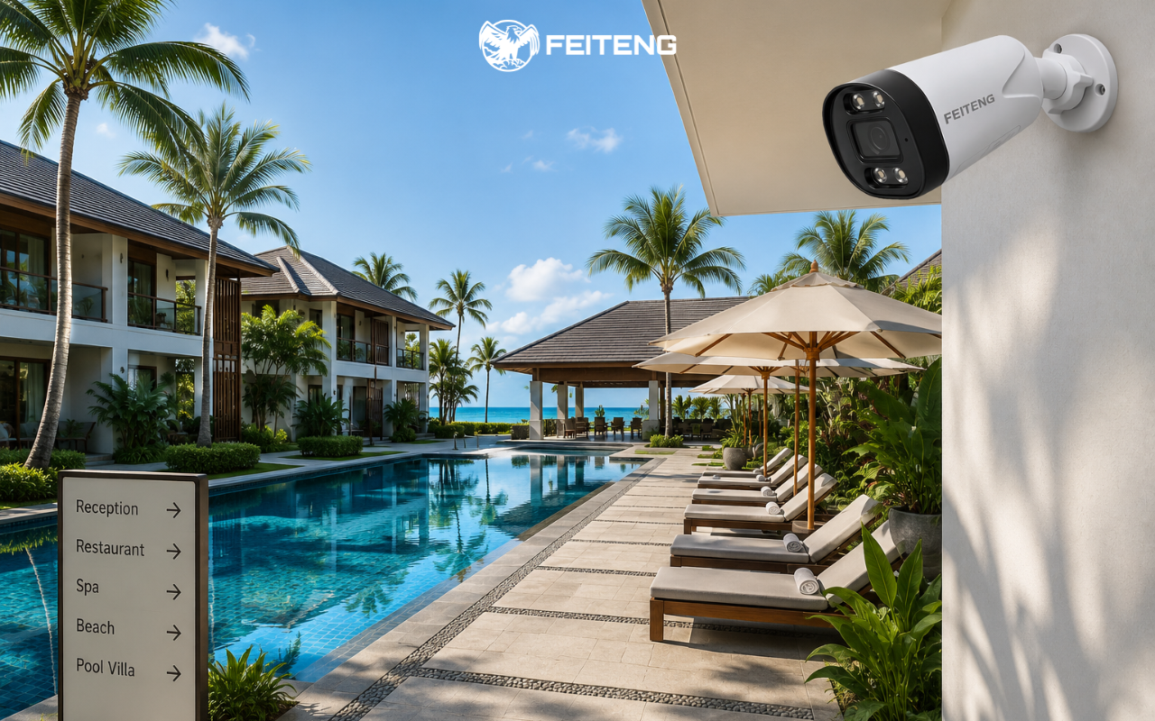 Camera an ninh FEITENG đảm bảo an ninh trong khách sạn
